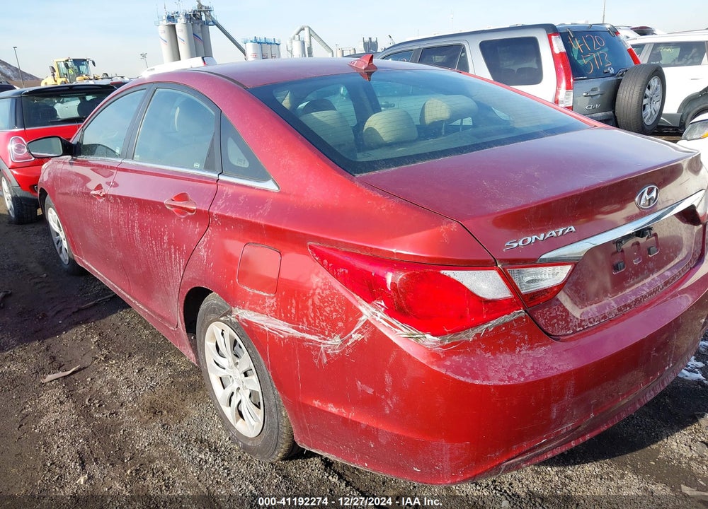2012 HYUNDAI SONATA GLS VIN: 5NPEB4AC9CH354705