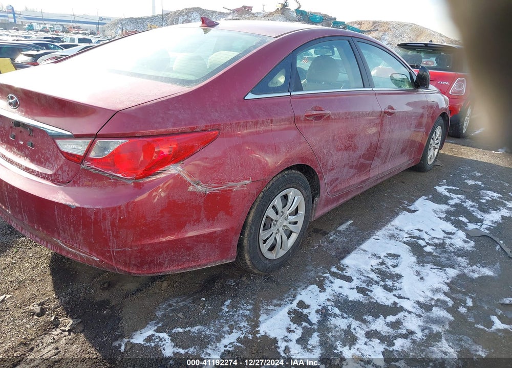 2012 HYUNDAI SONATA GLS VIN: 5NPEB4AC9CH354705