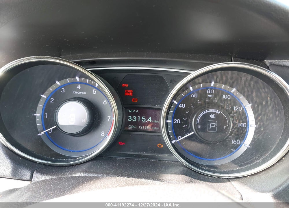 2012 HYUNDAI SONATA GLS VIN: 5NPEB4AC9CH354705