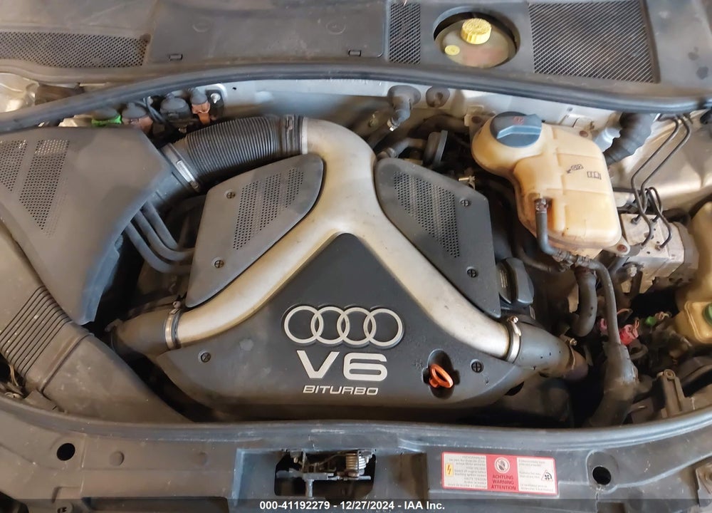 2000 AUDI A6 2.7T VIN: WAUED54B8YN067590