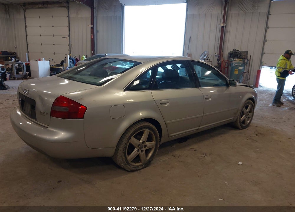 2000 AUDI A6 2.7T VIN: WAUED54B8YN067590