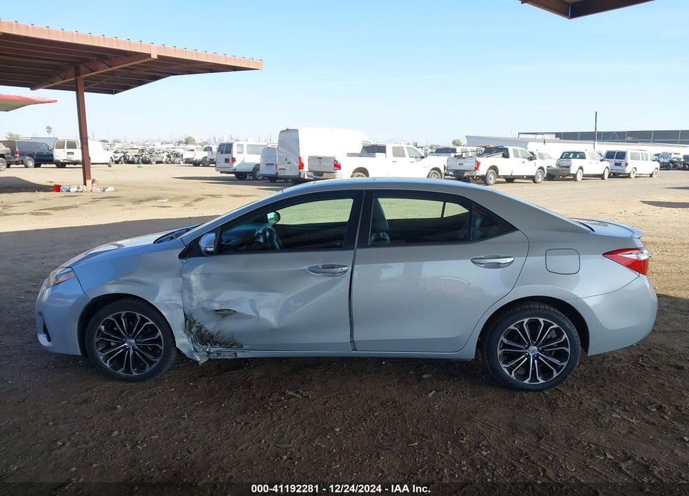 2014 TOYOTA COROLLA VIN: 2T1BURHE7EC169138