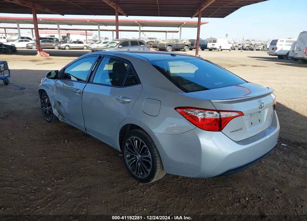 2014 TOYOTA COROLLA VIN: 2T1BURHE7EC169138