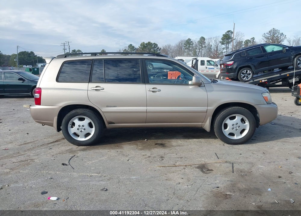 2007 TOYOTA HIGHLANDER SPORT/LIMITED VIN: JTEEP21A470202639
