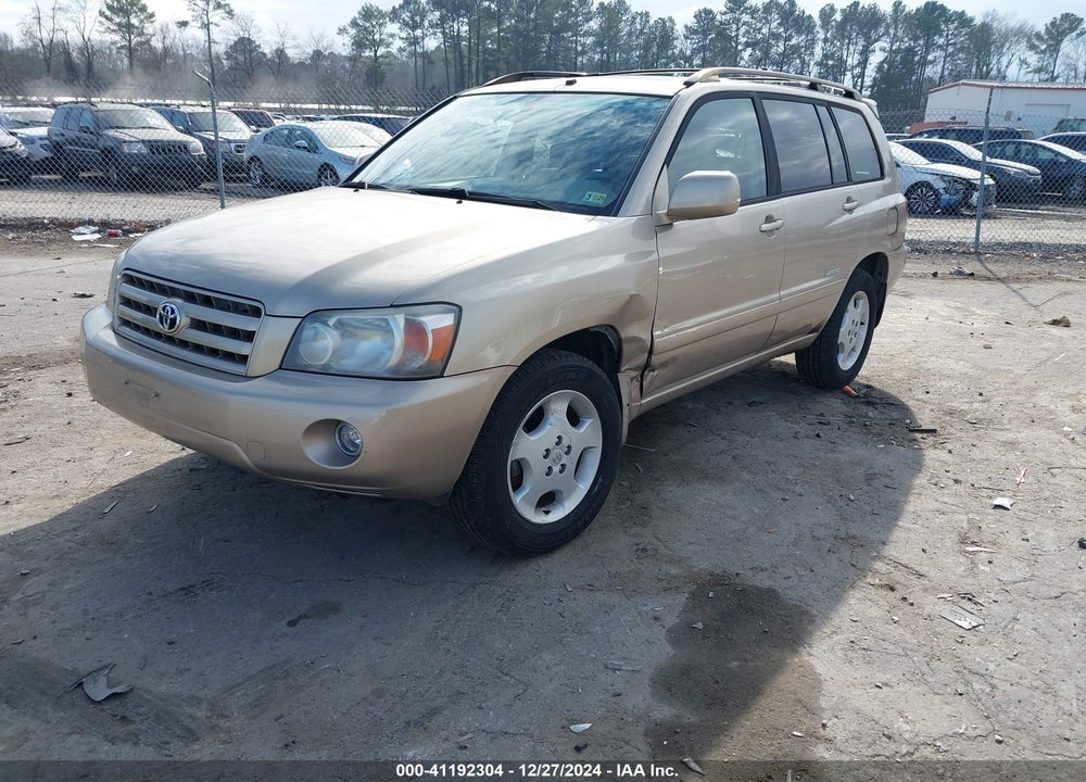 2007 TOYOTA HIGHLANDER SPORT/LIMITED VIN: JTEEP21A470202639