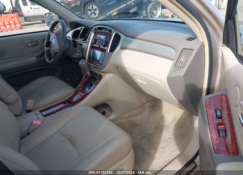 2007 TOYOTA HIGHLANDER SPORT/LIMITED VIN: JTEEP21A470202639