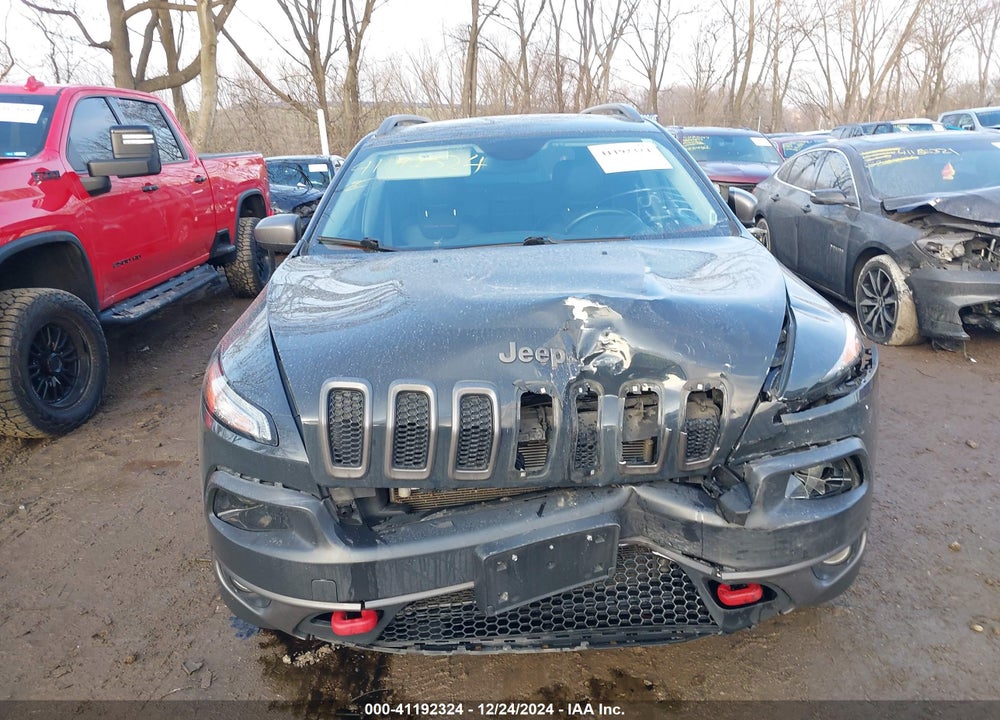2017 JEEP CHEROKEE TRAILHAWK 4X4 VIN: 1C4PJMBS4HW647852