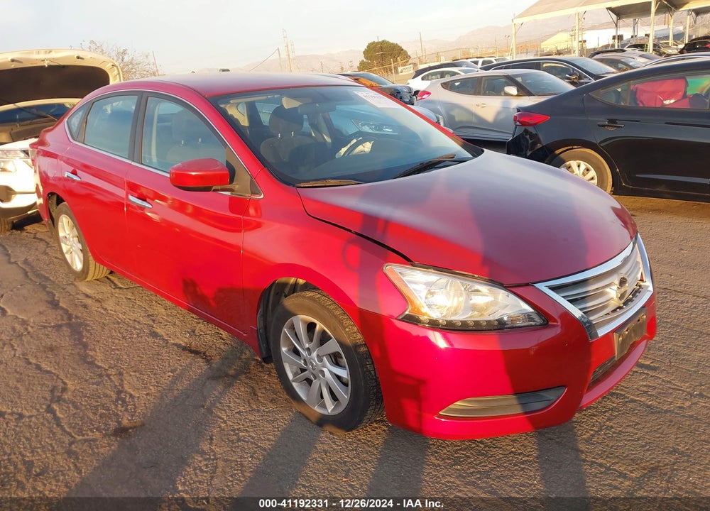 2013 NISSAN SENTRA SV VIN: 3N1AB7AP2DL767010