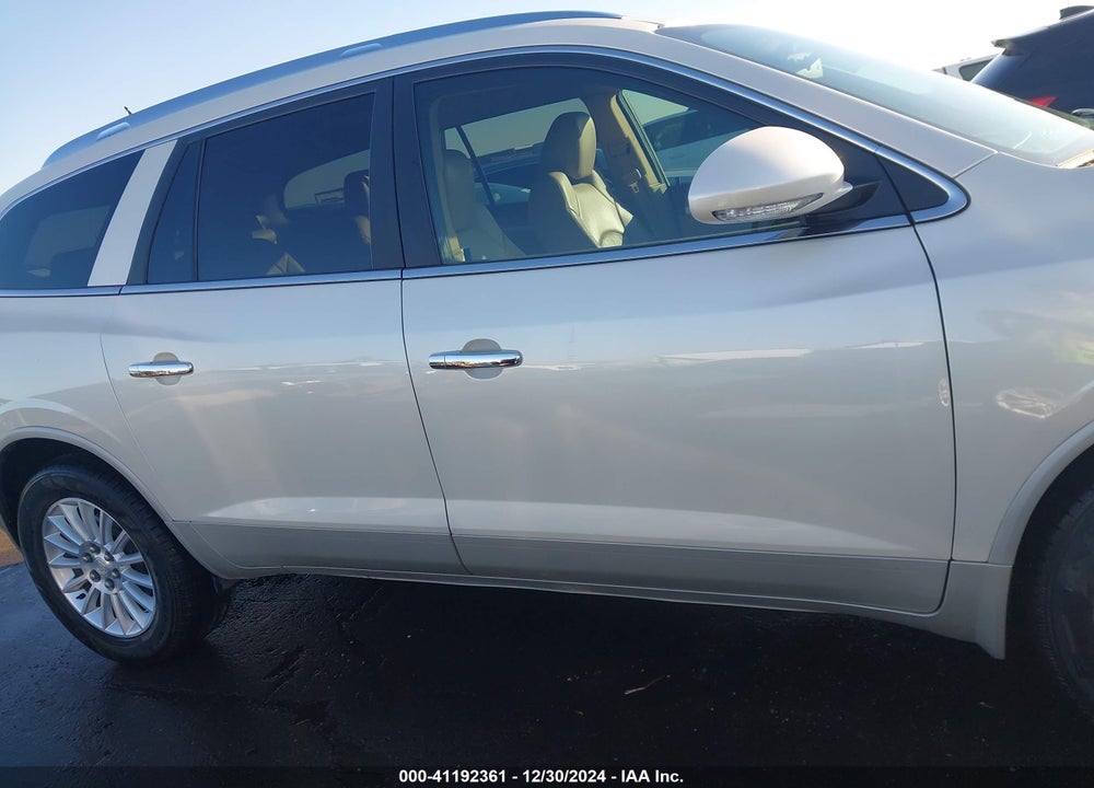 2012 BUICK ENCLAVE LEATHER VIN: 5GAKRCED4CJ278170