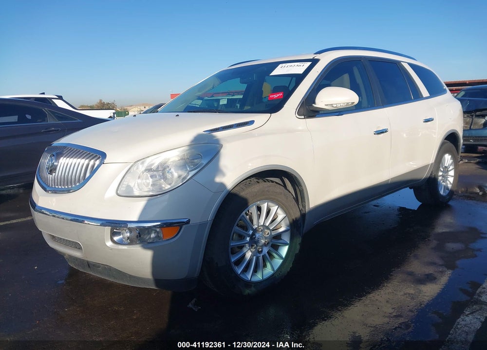2012 BUICK ENCLAVE LEATHER VIN: 5GAKRCED4CJ278170