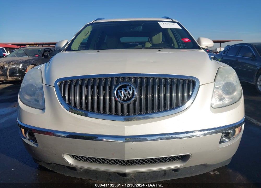 2012 BUICK ENCLAVE LEATHER VIN: 5GAKRCED4CJ278170