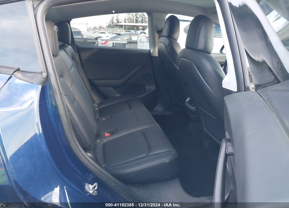 2021 TESLA MODEL Y LONG RANGE DUAL MOTOR ALL-WHEEL DRIVE VIN: 5YJYGDEE9MF141361