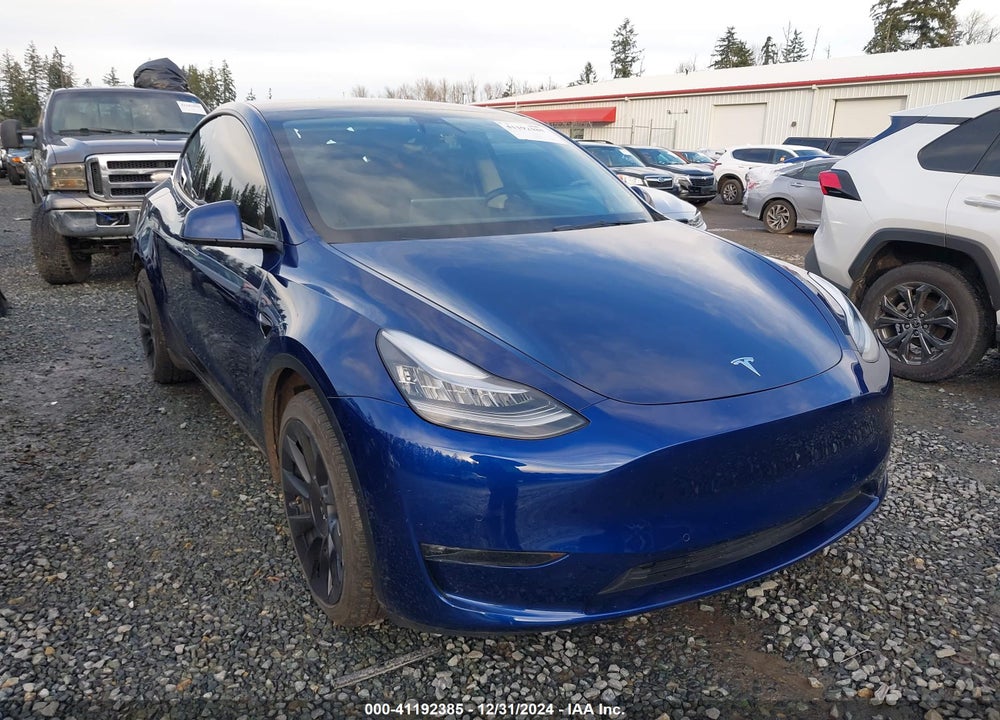 2021 TESLA MODEL Y LONG RANGE DUAL MOTOR ALL-WHEEL DRIVE VIN: 5YJYGDEE9MF141361