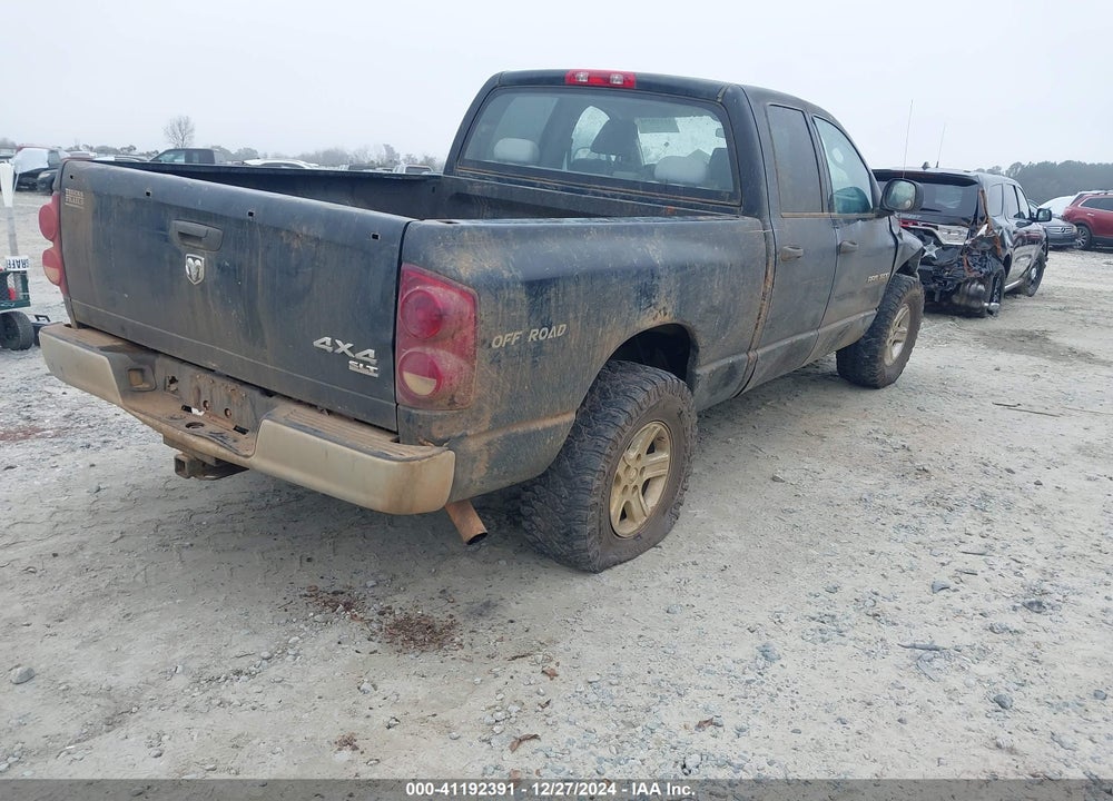 2007 DODGE RAM 1500 SLT/TRX4 OFF ROAD/SPORT VIN: 1D7HU18P77S236471