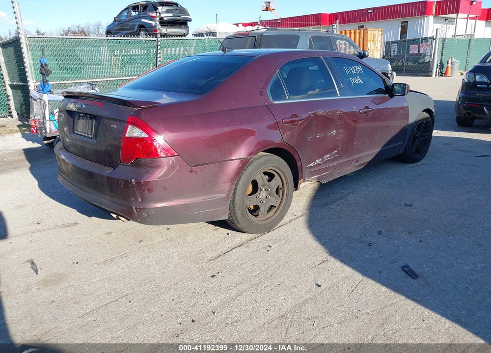 2011 FORD FUSION SE VIN: 3FAHP0HA4BR277383