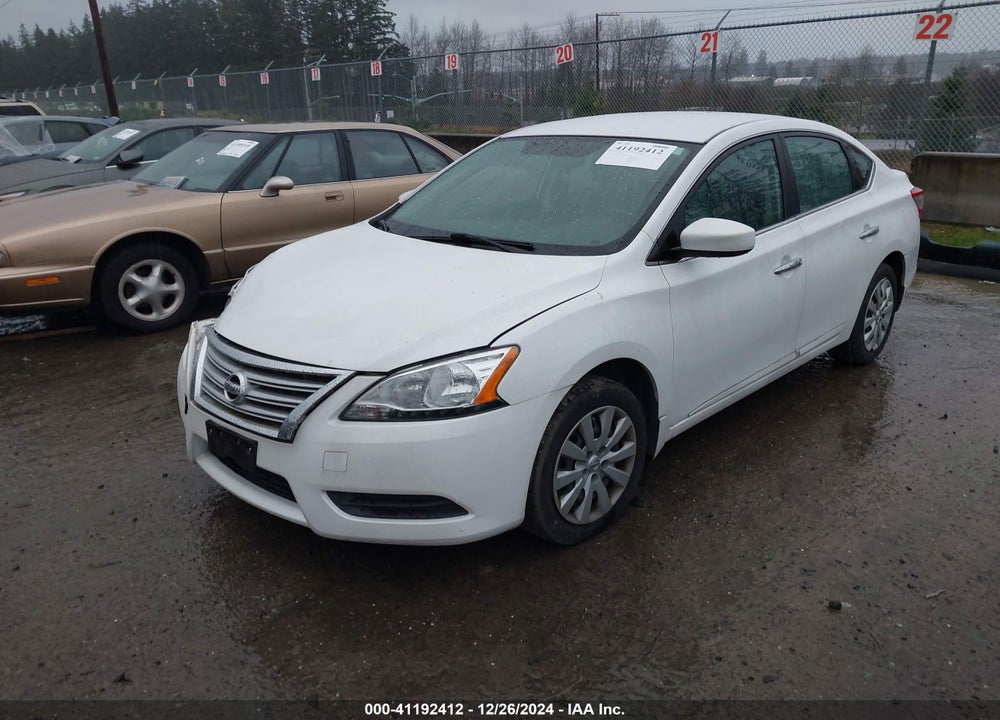 2014 NISSAN SENTRA SV VIN: 3N1AB7AP5EY298189