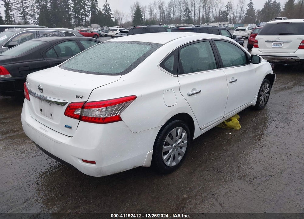 2014 NISSAN SENTRA SV VIN: 3N1AB7AP5EY298189