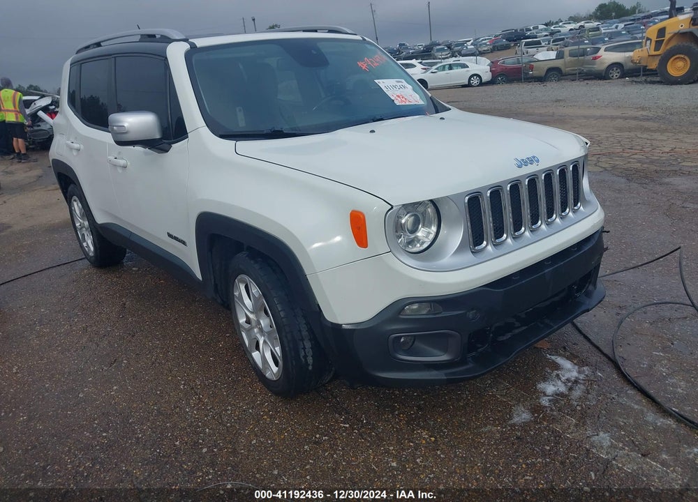 2017 JEEP RENEGADE LIMITED FWD VIN: ZACCJADB2HPF71376