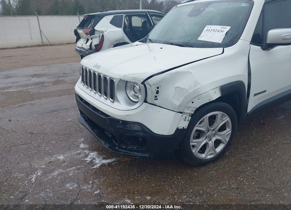 2017 JEEP RENEGADE LIMITED FWD VIN: ZACCJADB2HPF71376