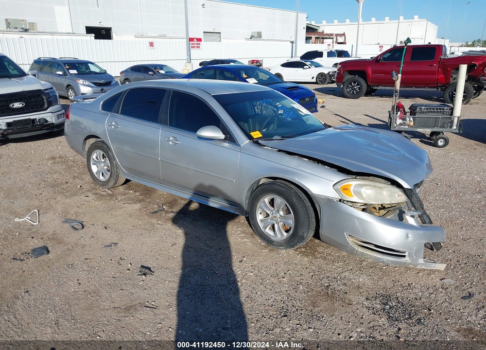 2013 CHEVROLET IMPALA LS VIN: 2G1WF5E34D1249817