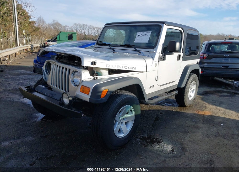 2004 JEEP WRANGLER RUBICON VIN: 1J4FA69S54P762908