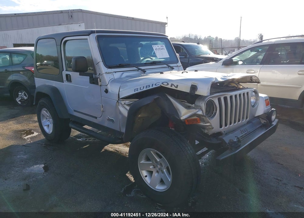 2004 JEEP WRANGLER RUBICON VIN: 1J4FA69S54P762908
