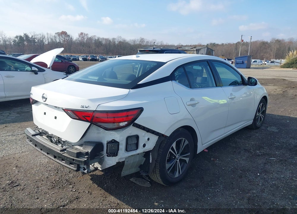 2022 NISSAN SENTRA VIN: 3N1AB8CV1NY314292