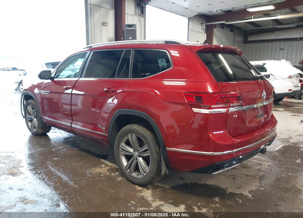 2019 VOLKSWAGEN ATLAS 3.6L V6 SE W/TECHNOLOGY R-LINE VIN: 1V2XR2CA6KC554857