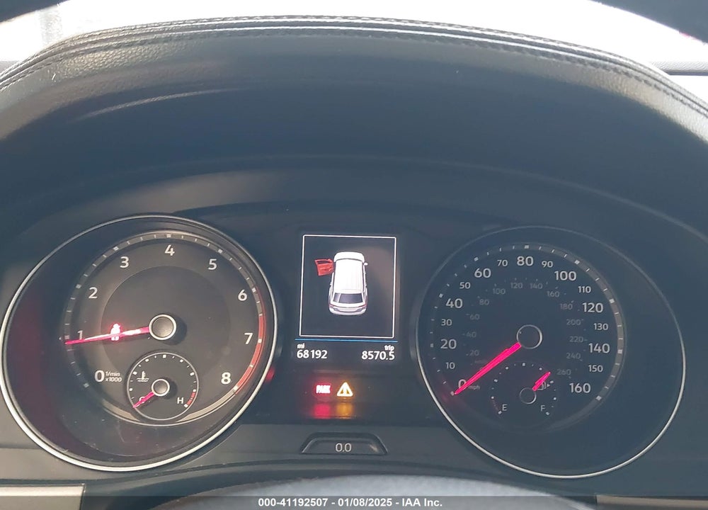 2019 VOLKSWAGEN ATLAS 3.6L V6 SE W/TECHNOLOGY R-LINE VIN: 1V2XR2CA6KC554857