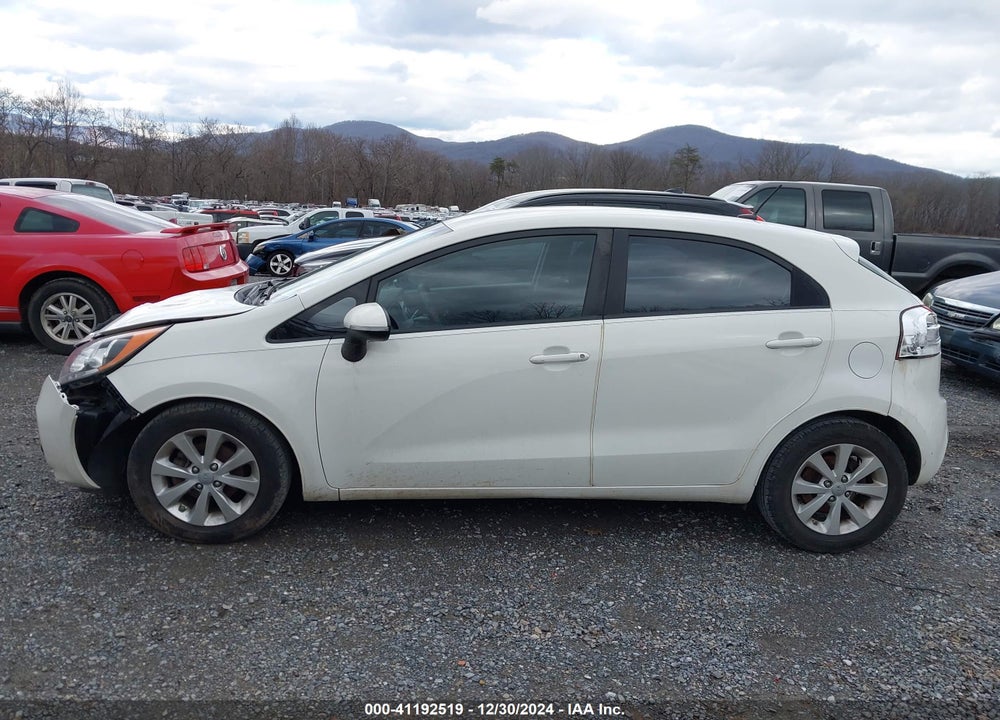 2013 KIA RIO VIN: KNADN5A39D6214252