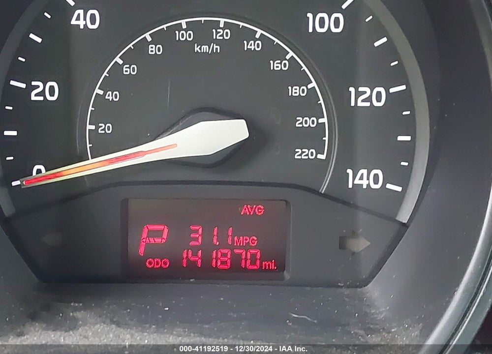 2013 KIA RIO VIN: KNADN5A39D6214252