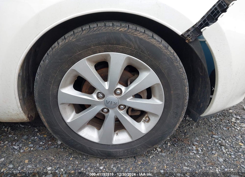 2013 KIA RIO VIN: KNADN5A39D6214252
