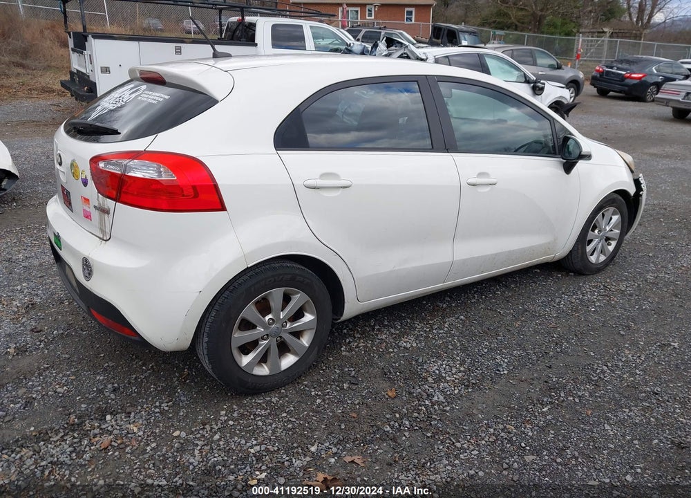 2013 KIA RIO VIN: KNADN5A39D6214252