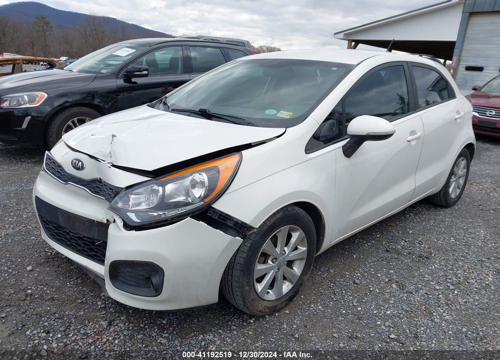 2013 KIA RIO VIN: KNADN5A39D6214252