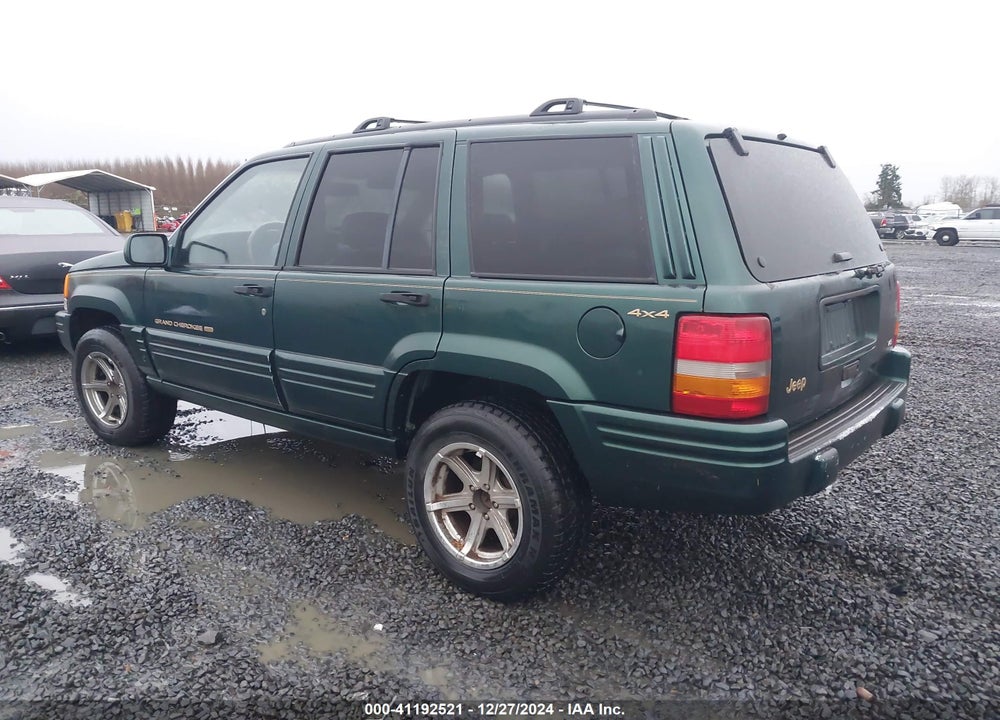 1998 JEEP GRAND CHEROKEE LIMITED VIN: 1J4GZ78YXWC257871