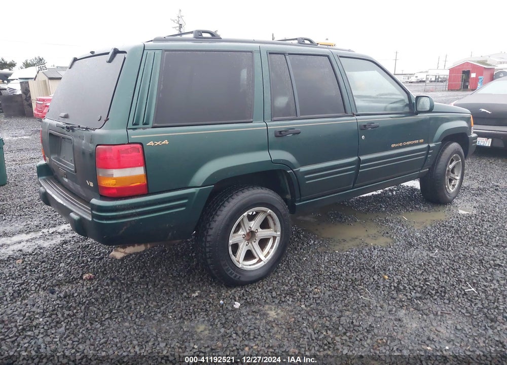 1998 JEEP GRAND CHEROKEE LIMITED VIN: 1J4GZ78YXWC257871
