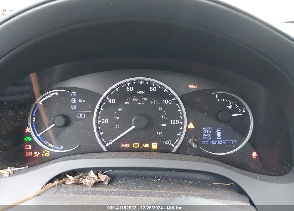 2013 LEXUS CT 200H VIN: JTHKD5BH7D2170085