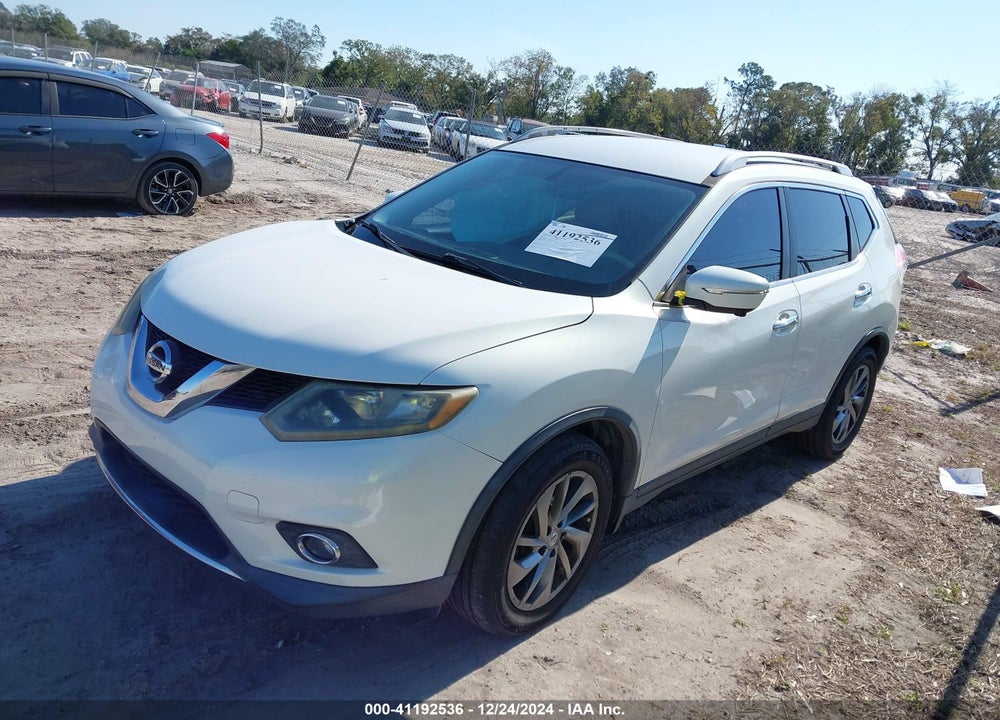 2014 NISSAN ROGUE SL VIN: 5N1AT2MT4EC804265
