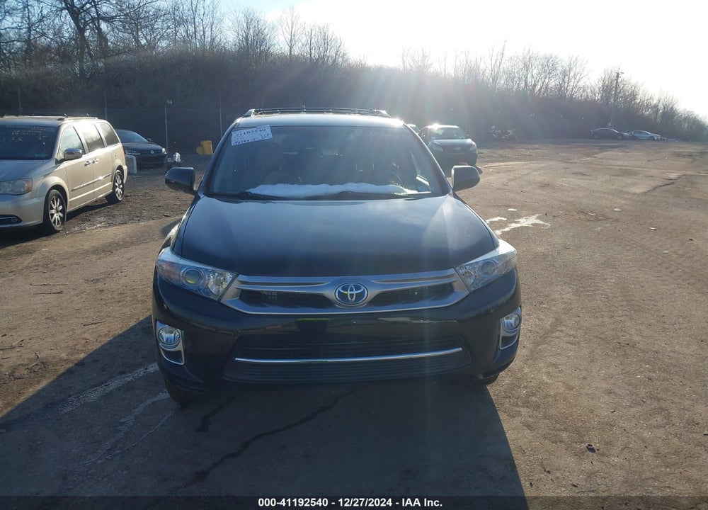 2013 TOYOTA HIGHLANDER HYBRID LIMITED V6 VIN: JTEDC3EH2D2011810