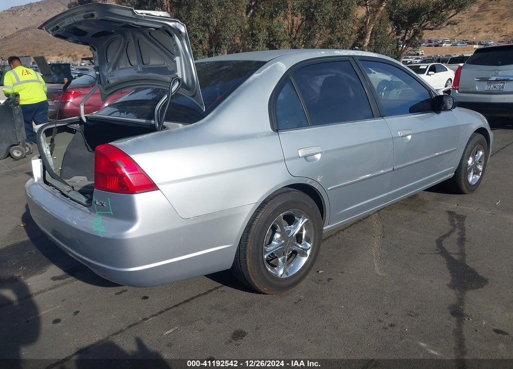 2002 HONDA CIVIC LX VIN: 2HGES16592H537409