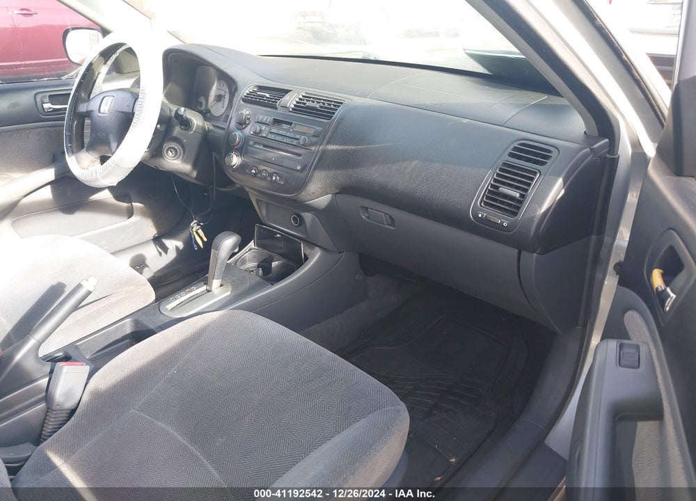2002 HONDA CIVIC LX VIN: 2HGES16592H537409