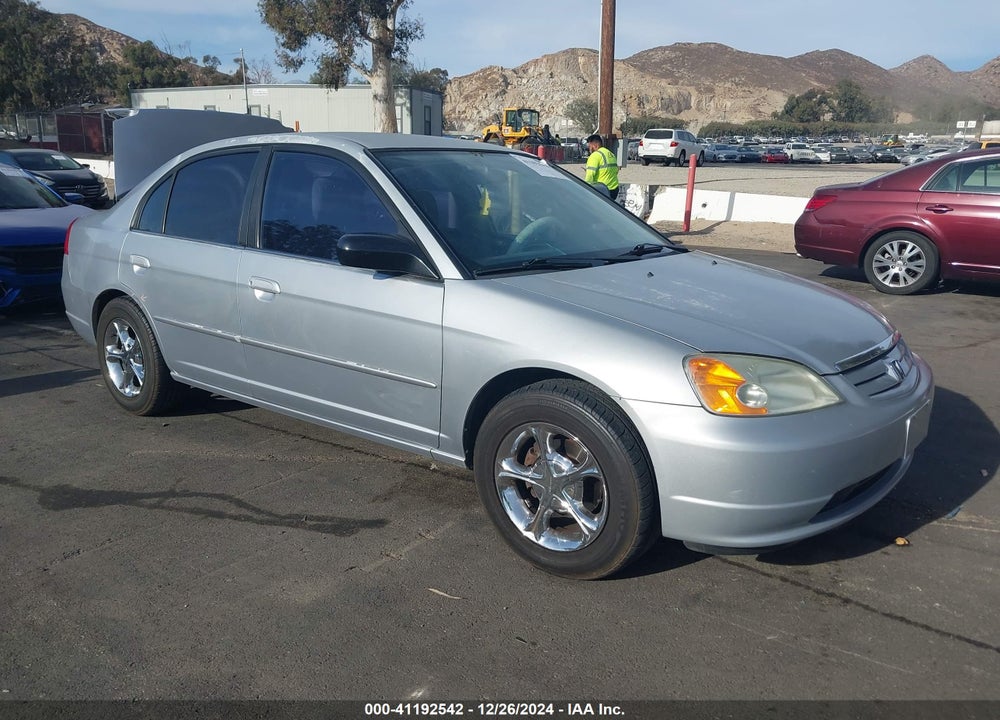 2002 HONDA CIVIC LX VIN: 2HGES16592H537409