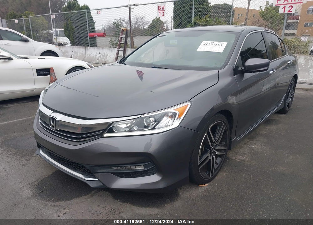 2017 HONDA ACCORD SPORT VIN: 1HGCR2F50HA176913
