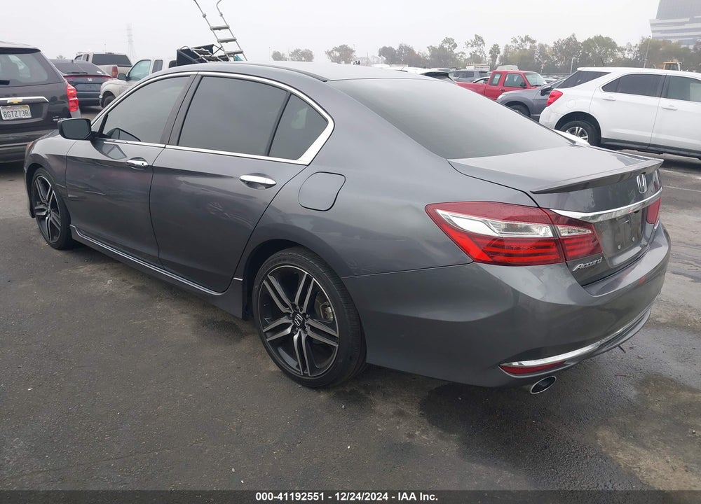 2017 HONDA ACCORD SPORT VIN: 1HGCR2F50HA176913