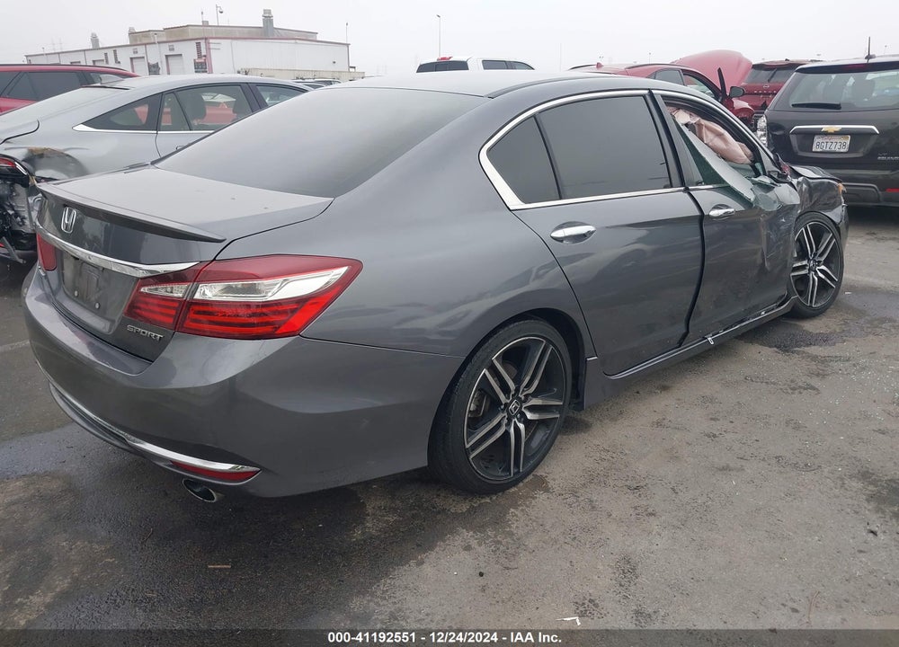 2017 HONDA ACCORD SPORT VIN: 1HGCR2F50HA176913