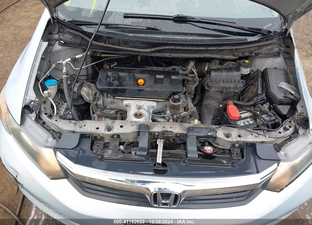 2012 HONDA CIVIC SDN LX VIN: 2HGFB2F51CH510930