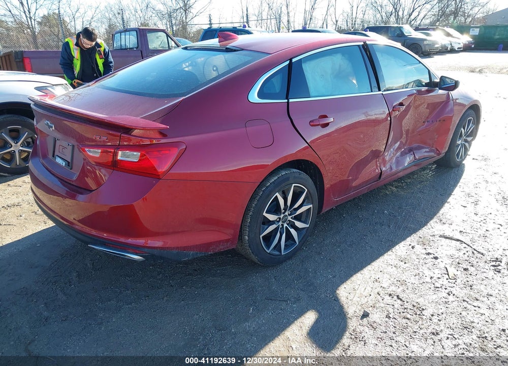 2025 CHEVROLET MALIBU FWD RS VIN: 1G1ZG5ST4SF136129