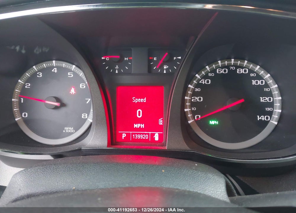 2010 GMC TERRAIN SLT-2 VIN: 2CTFLHEY4A6247985