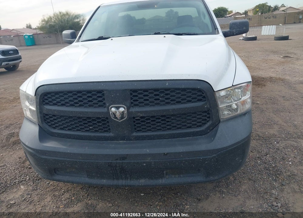 2017 RAM 1500 TRADESMAN REGULAR CAB 4X2 8' BOX VIN: 3C6JR6DG1HG745522