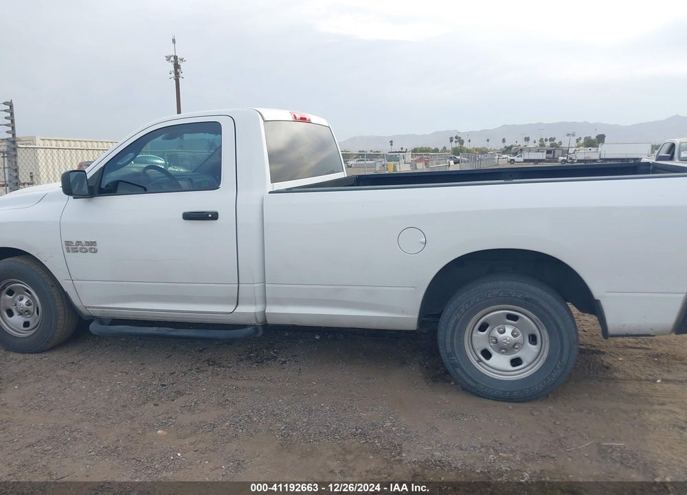2017 RAM 1500 TRADESMAN REGULAR CAB 4X2 8' BOX VIN: 3C6JR6DG1HG745522